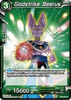 Godstrike Beerus - Destroyer Kings (DBS-B06) Destroyer Kings