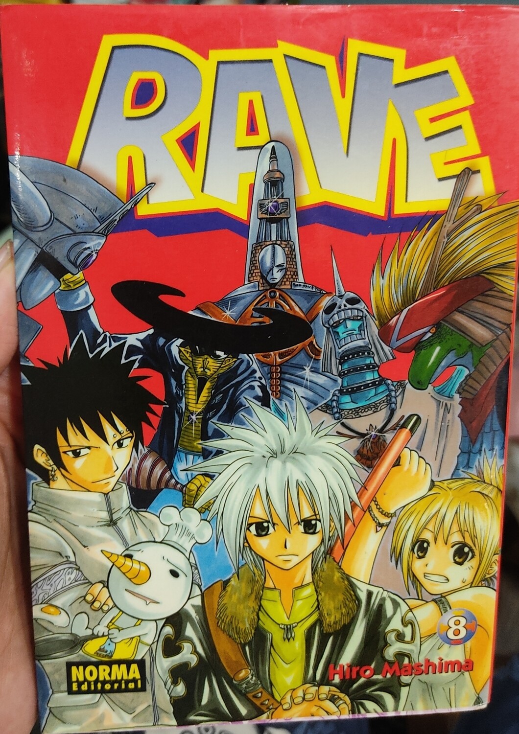 SJ2 Rave Master Manga Volumen 8 Espanol Norma