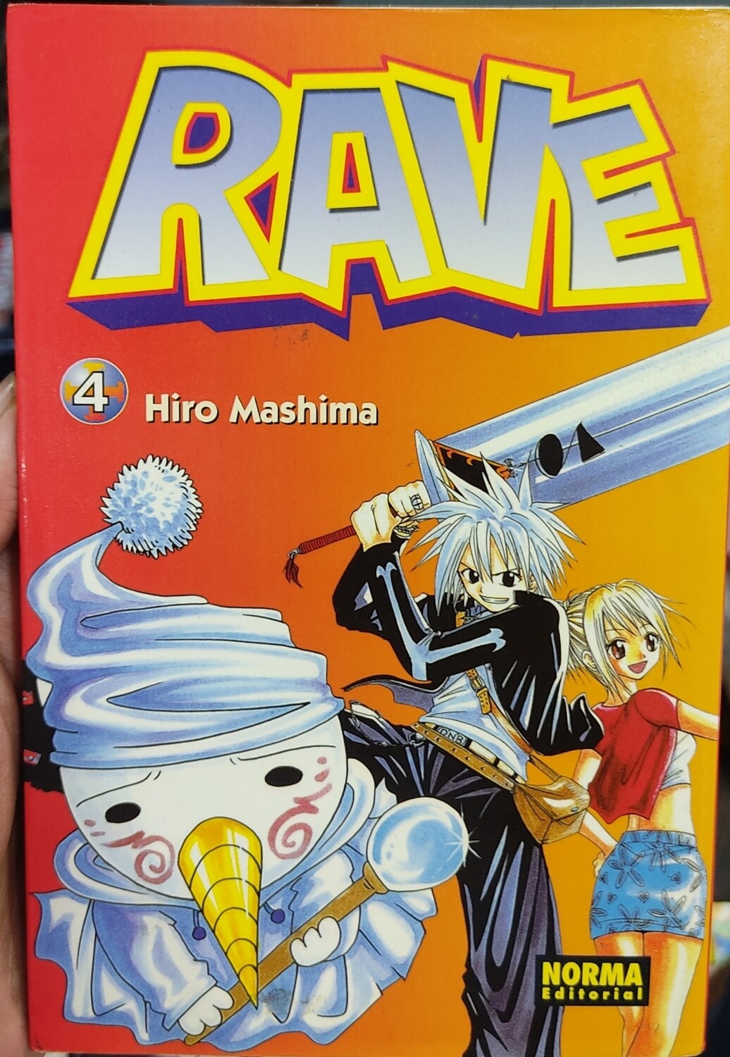 SJ2 Rave Master Manga Volumen 4 Espanol Norma