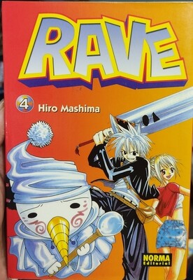 SJ2 Rave Master Manga Volumen 4 Espanol Norma