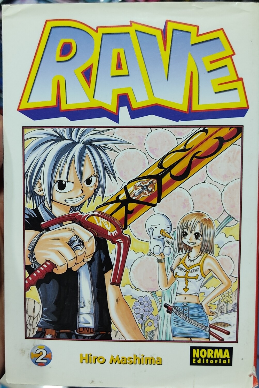 SJ2 Rave Master Manga Volumen 2 Espanol Norma