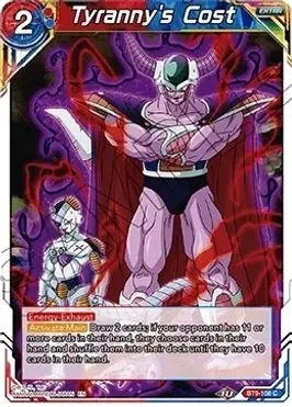 Tyranny's Cost - Universal Onslaught (DBS-B09)
Universal Onslaught