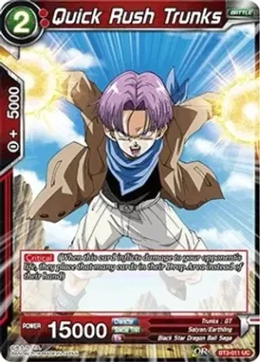 Quick Rush Trunks - Cross Worlds (DBS-B03) Cross Worlds