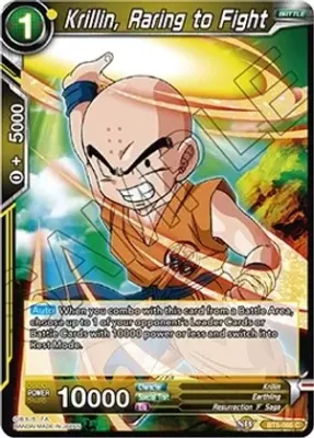 Krillin, Raring to Fight - Miraculous Revival (DBS-B05) Miraculous Revival