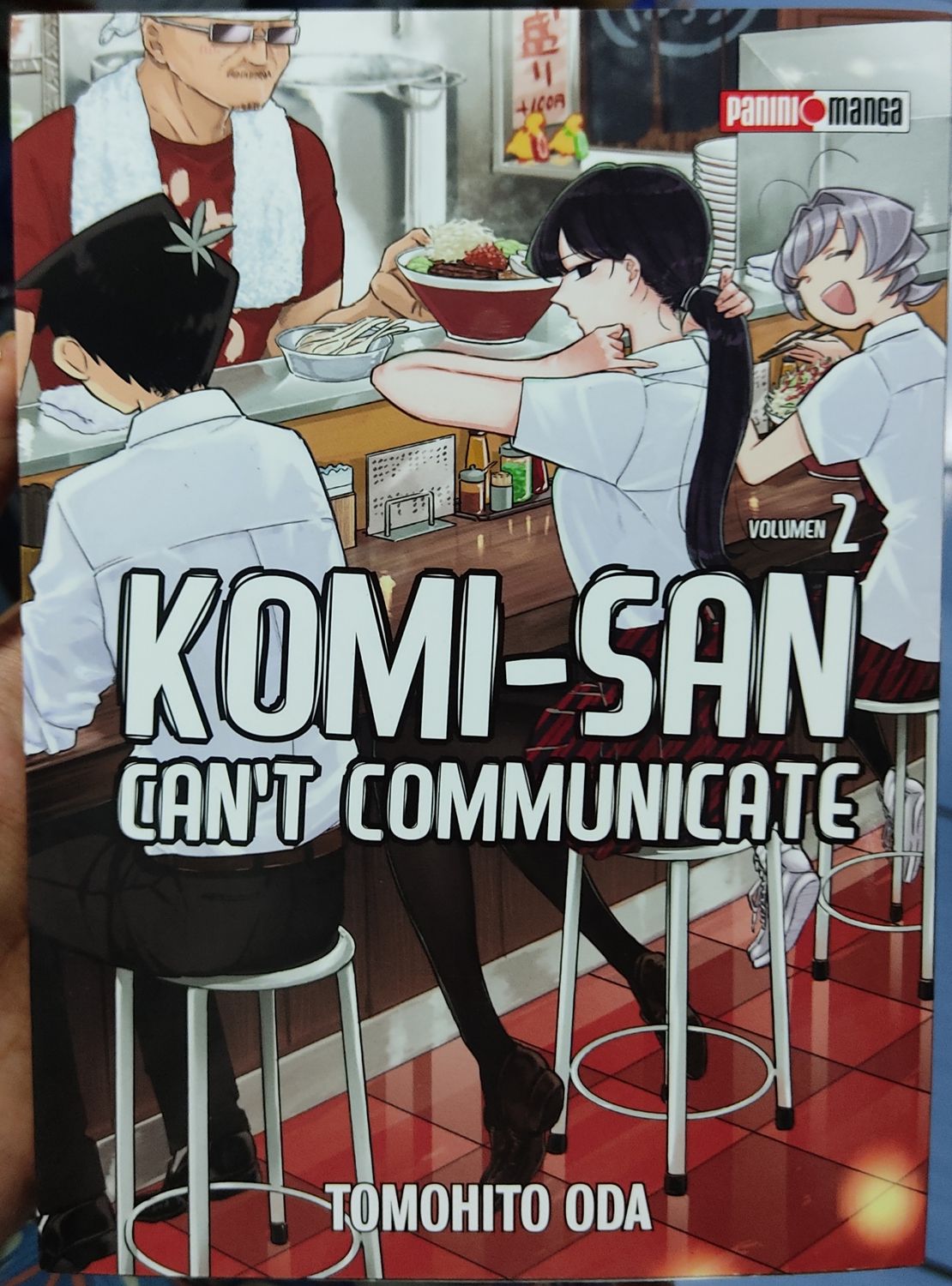 SJ2 Komi San Manga Volumen 2 Espanol Panini