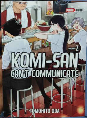 SJ2 Komi San Manga Volumen 2 Espanol Panini