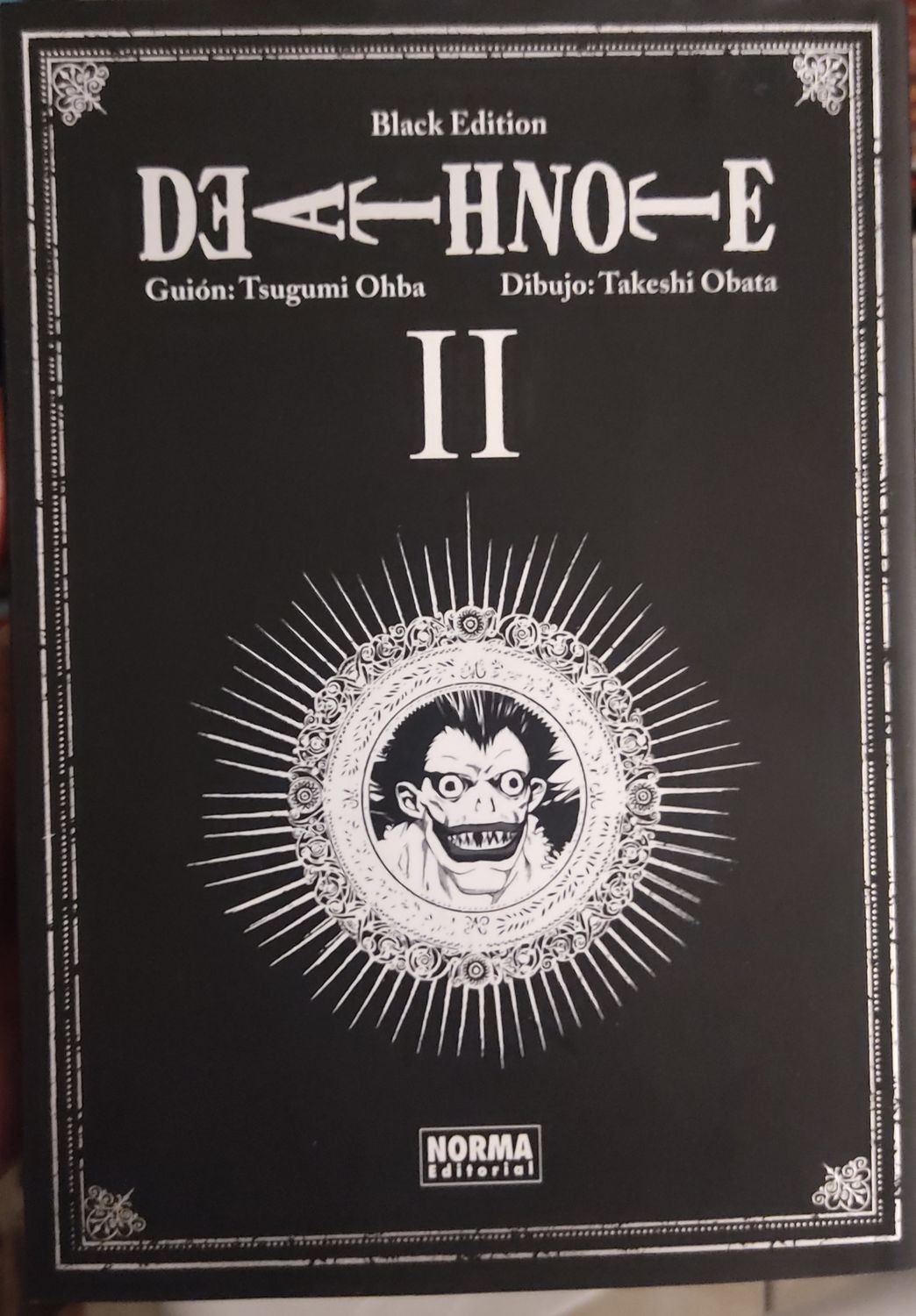 SJ2 Death Note Manga Volumen 2 Black Edition Español Norma