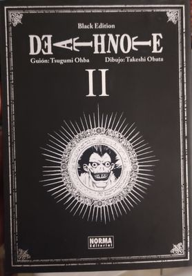 SJ2 Death Note Manga Volumen 2 Black Edition Español Norma