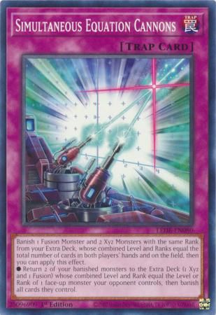 Simultaneous Equation Cannons - LEDE-EN080 - Common 1st Edition Legacy of Destruction [LEDE] 1st Edition Singles