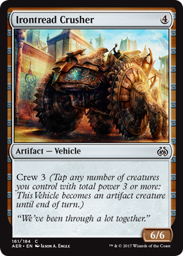 Irontread Crusher 161/184 Aether Revolt Singles (Español)