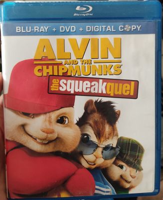 SH1 Alvin and the Chipmunks The Squakquel Blu Ray Original Usado Completo Espanol Ingles