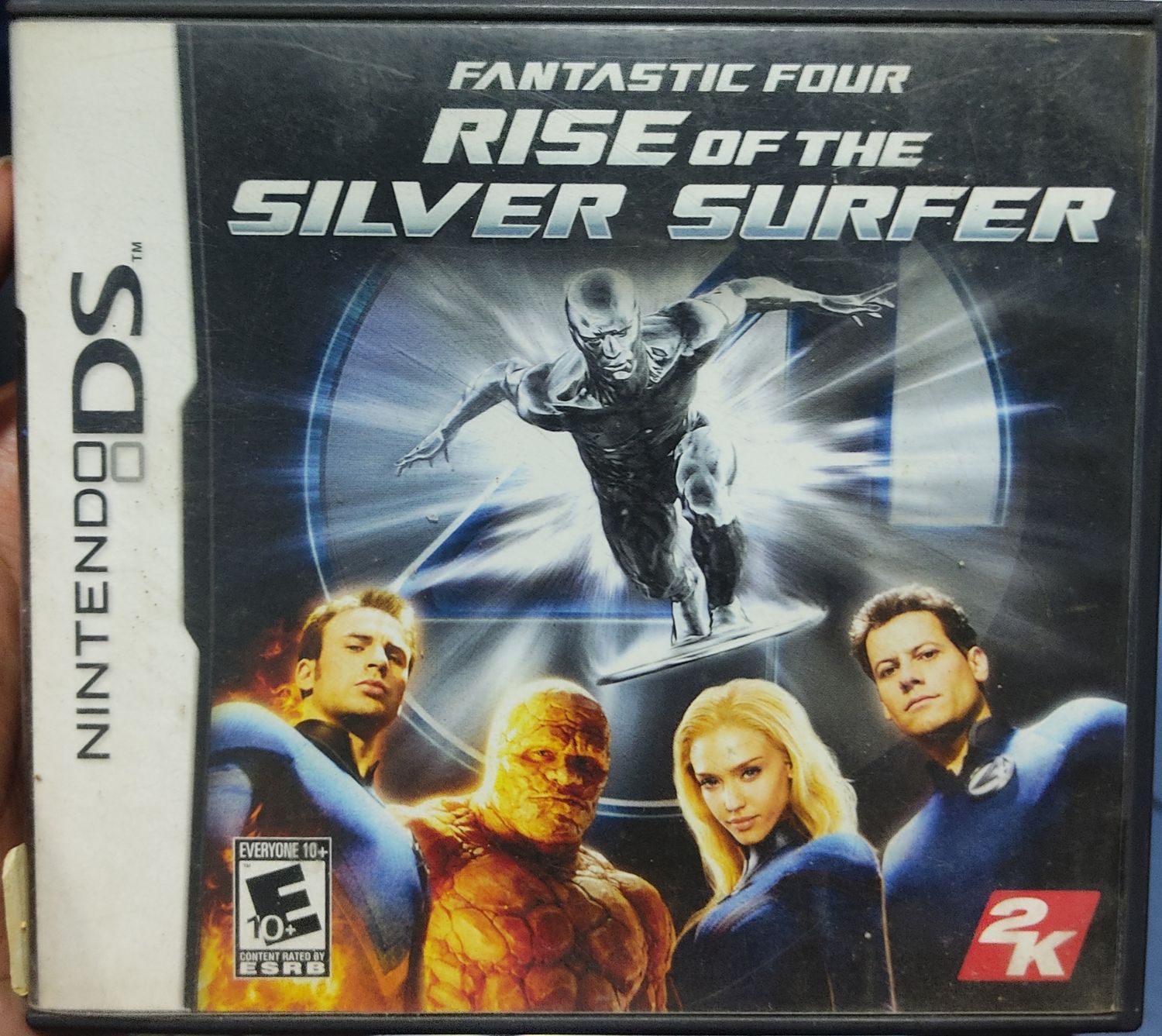 BA39 Fantastic Four Rise of the Silver Surfer Nintendo DS Usado Completo