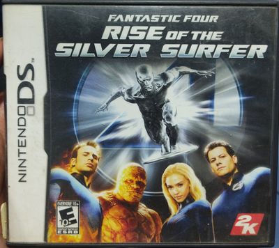 BA39 Fantastic Four Rise of the Silver Surfer Nintendo DS Usado Completo