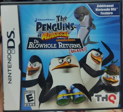 BA39 The Penguins of Madagascar Nintendo DS Usado Completo