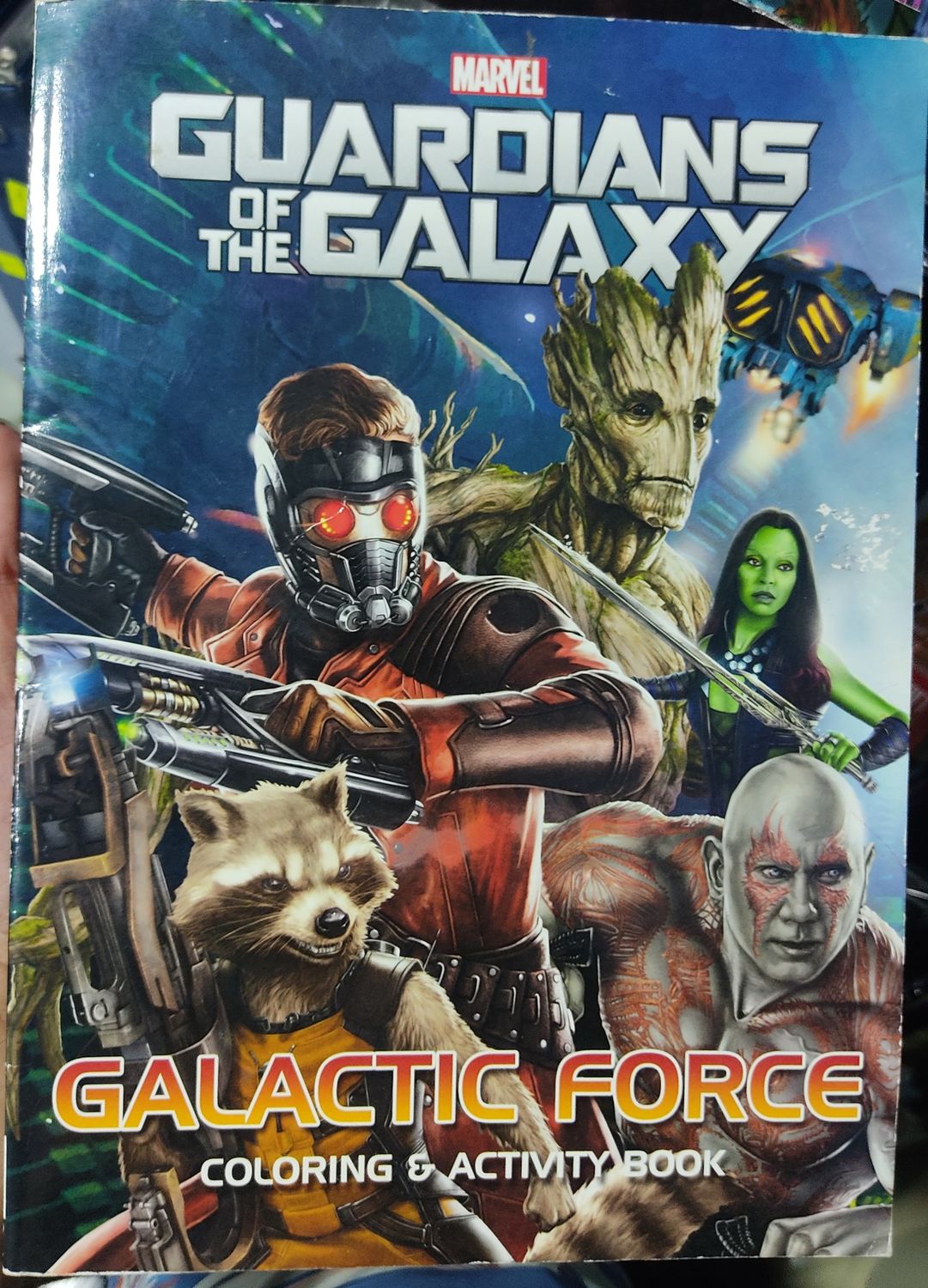 SH1 Guardians of the Galaxy Galactic Force Libro de Colorear