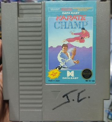 SJ6 Karate Champ NES Cartucho