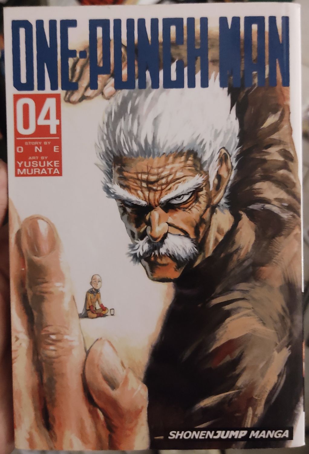 SH1 One Punch Man Manga Volumen 4 Ingles