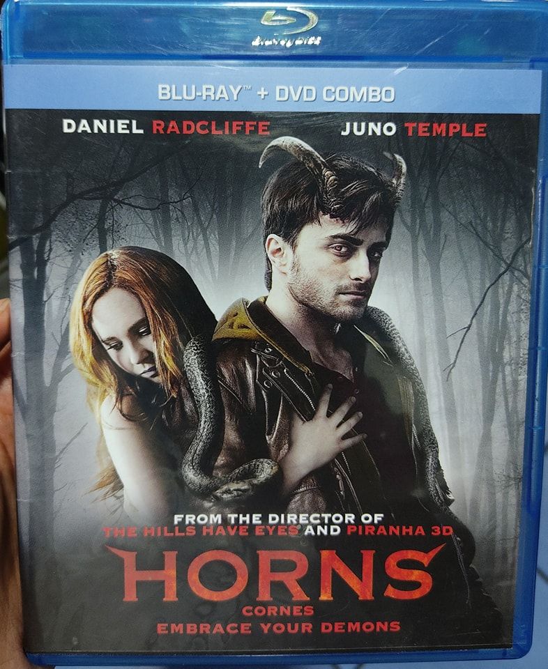 SH1 Horns Blu Ray Original Usado Completo