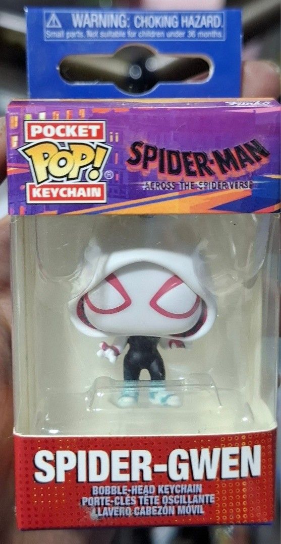 SJ3 Spider Gwen Funko Pop Keychain