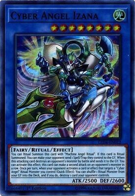 SH9 Cyber Angel Izana - LED4-EN012 - Super Rare 1st Edition Legendary Duelists: Sisters of the Rose 1st Edition Singles