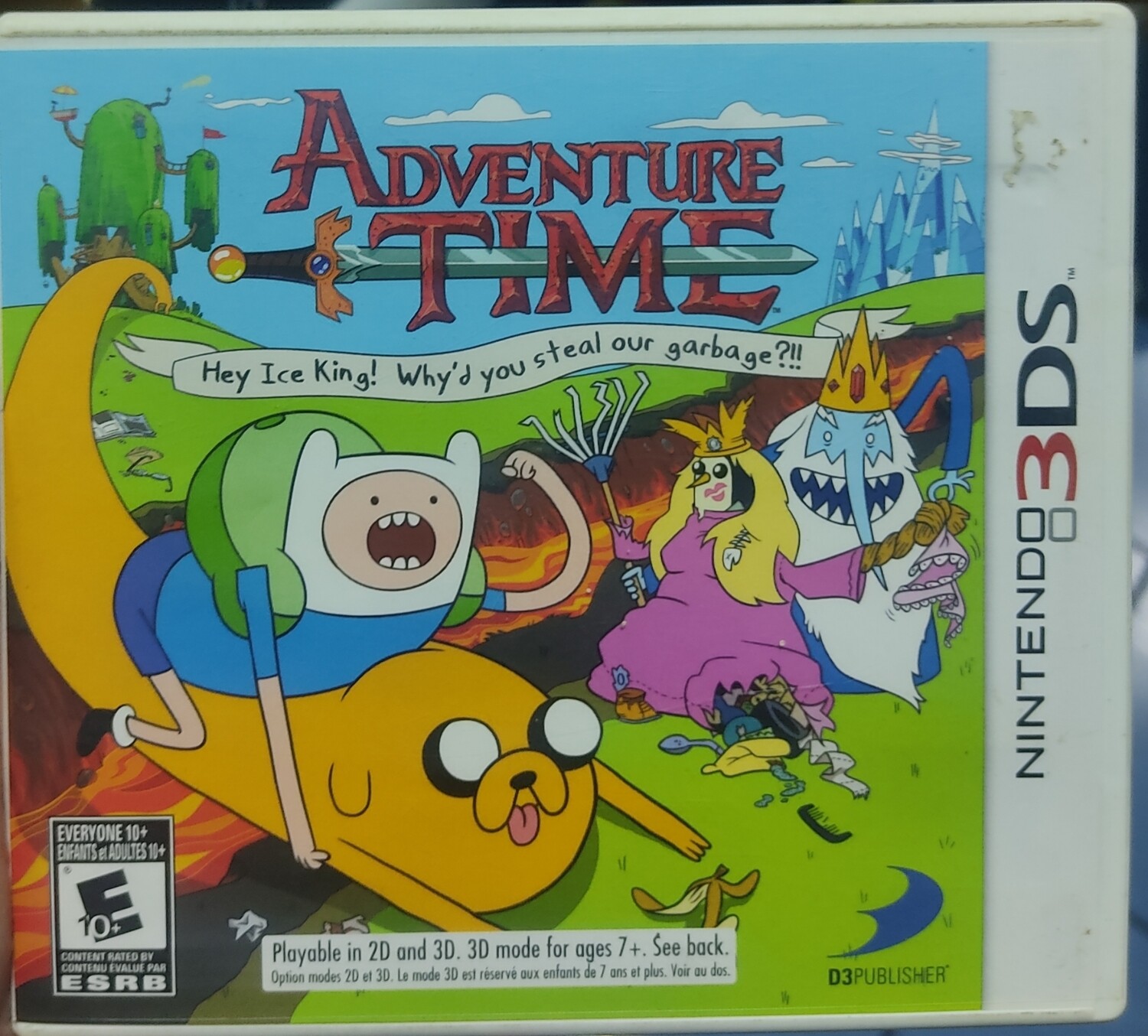 SJ6 Adventure Time Nintendo 3DS Usado Completo