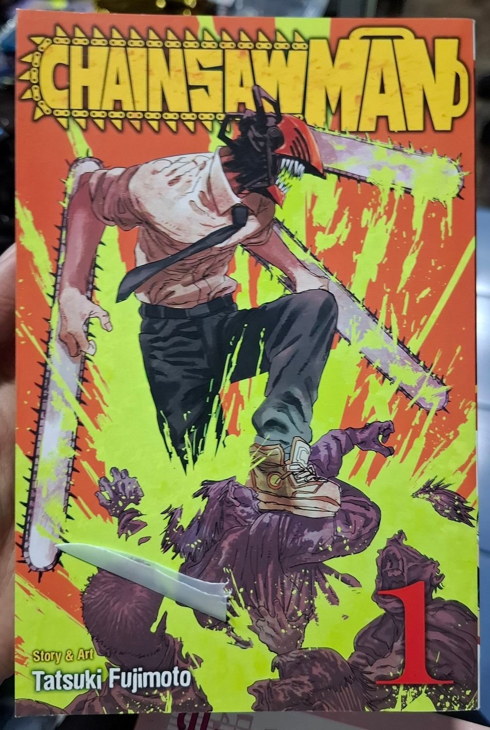 SH3 Chainsaw Man Manga Volumen 1 Ingles