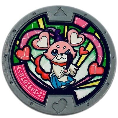 SH4 Pinkipoo Yokai Watch Medalla