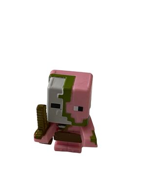 SH8 Zombie Pigman Figura Minecraft FIgura Ice Series Mini Figura