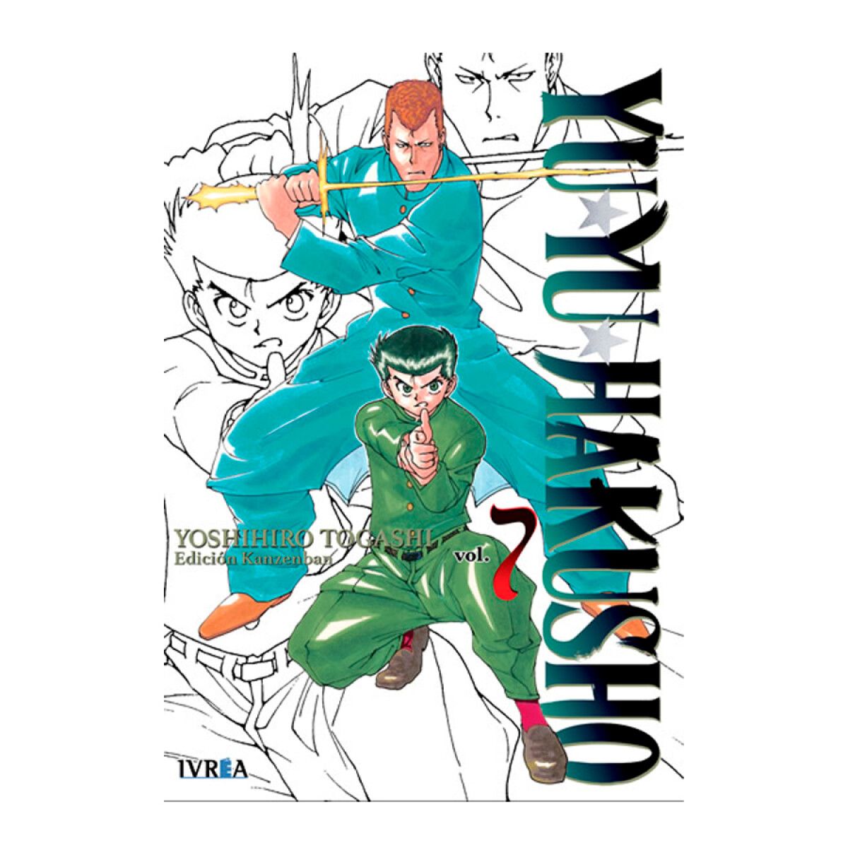 SJ2 Yu Yu Hakusho Manga Volumen 7 Espanol Panini