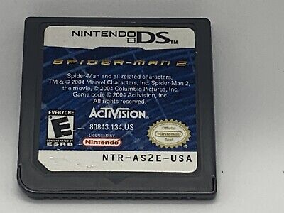 SJ Spider Man 2 Nintendo DS Cartucho