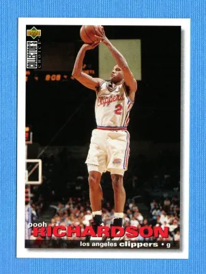 Pooh Richardson 1995-96 Collector's Choice International Series 2 #49