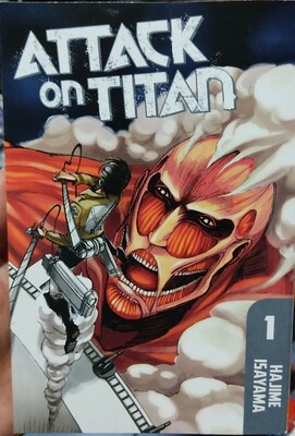 SJ1 Attack on Titan Manga Volumen 1 Ingles Kodansha