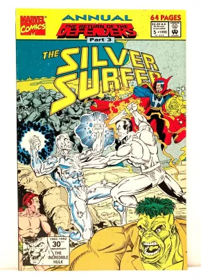 NELA-k, The Silver Surfer Comic Annual The Return of the Defenders Part 3 Ingles