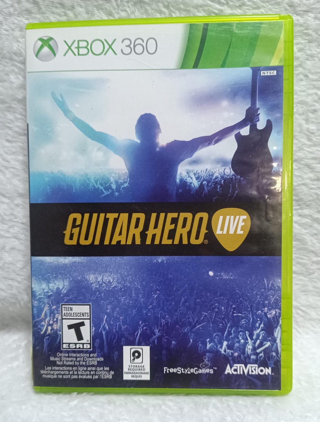 NELA-p Guitar Hero LIVE Xbox 360 Usado Sin Manual