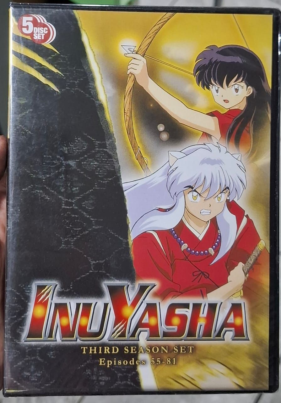 SH1 Inuyasha DVD Original Third Season Set Nuevo Sellado