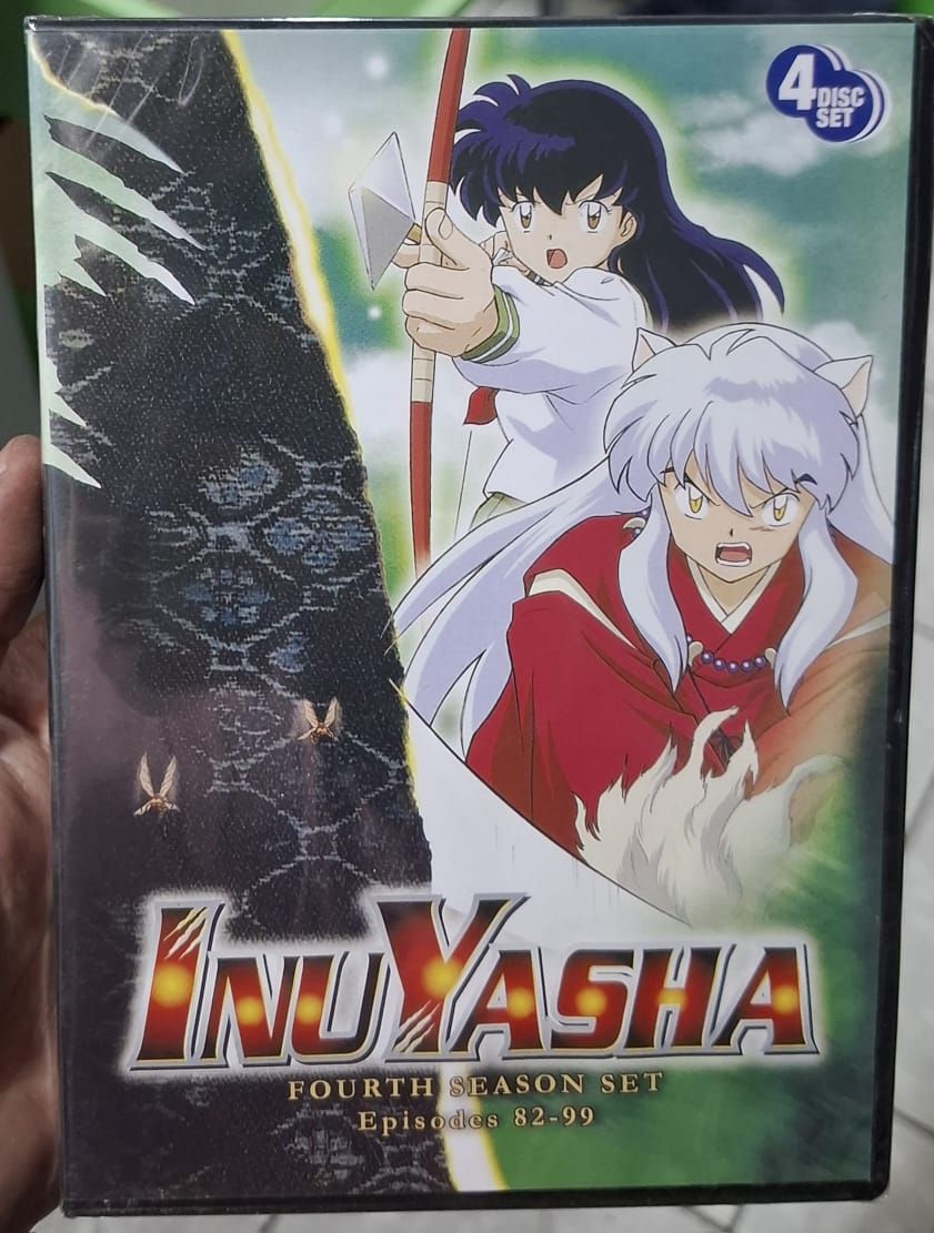 SH1 Inuyasha DVD Original Fourth Season Set Nuevo Sellado