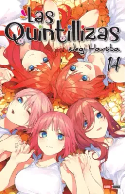 SJ2  Las Quintillizas Manga Volumen 14 Espanol Panini