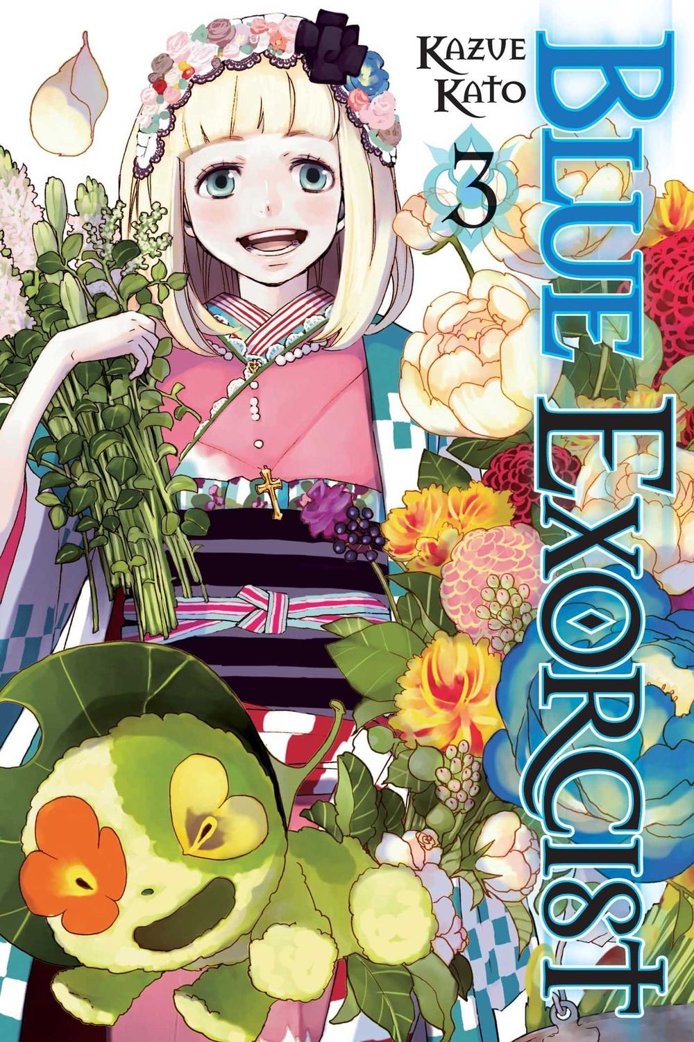 SJ2 Blue Exorcist Manga Volumen 3 Ingles