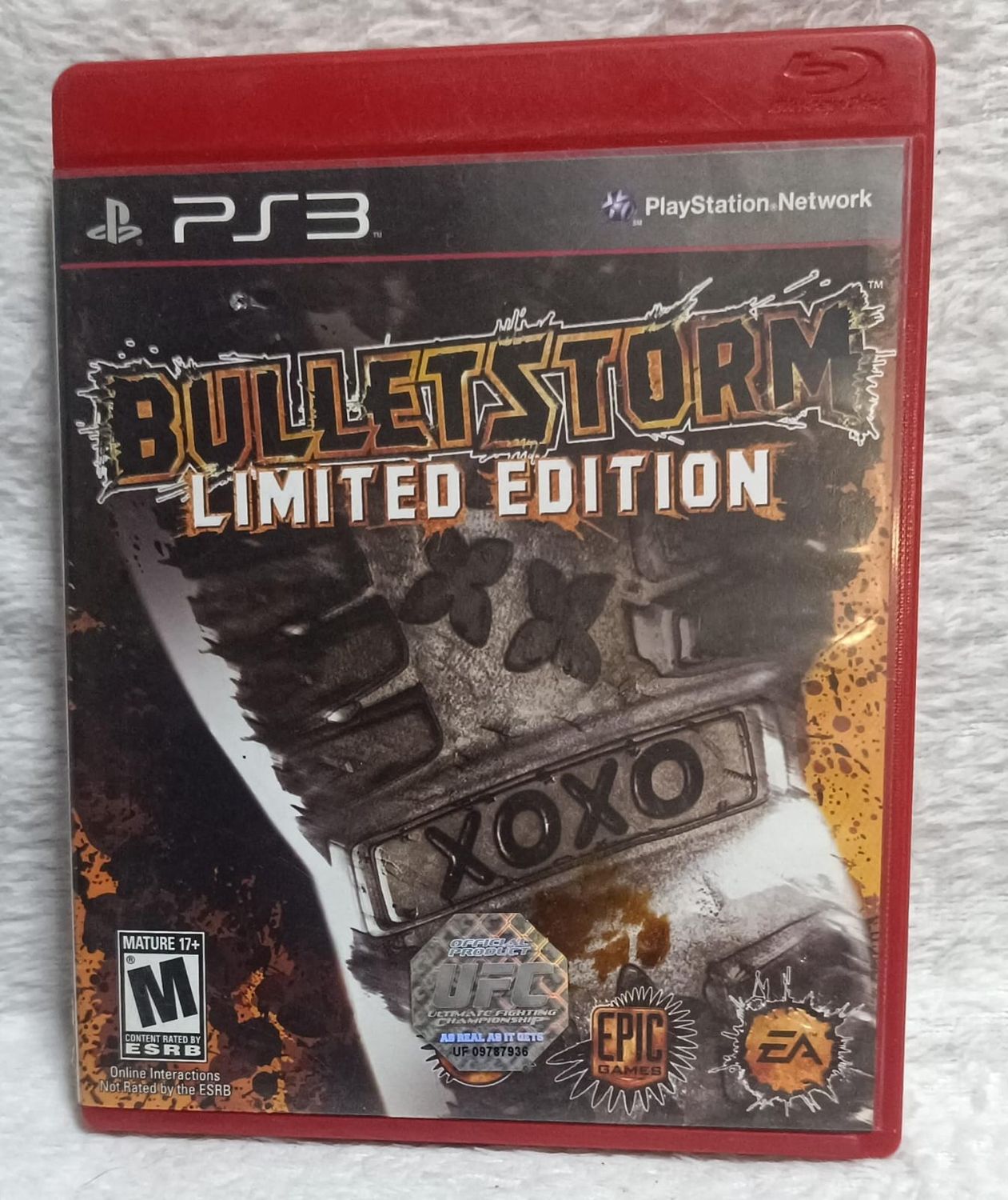 SJ2 BulletStorm Play Station 3 Usado Completo Limited Edition.
