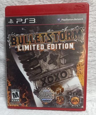 SJ2 BulletStorm Play Station 3 Usado Completo Limited Edition.