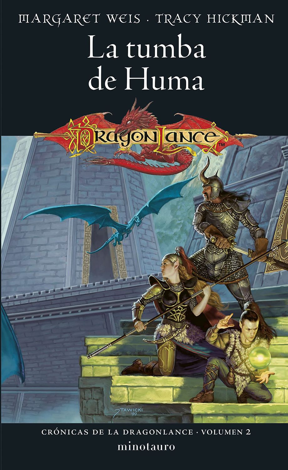 SJ2 La Tumba de Huma Libro Espanol Dragon Lance Dungeons and Dragons Libro