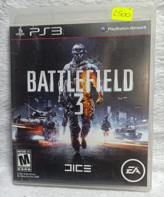 SJ2 Battlefield 3 Playstation 3 DICE Usado Completo Rayado