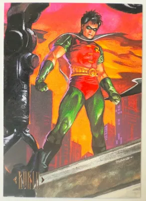 1994 Skybox DC Master Series ROBIN #29