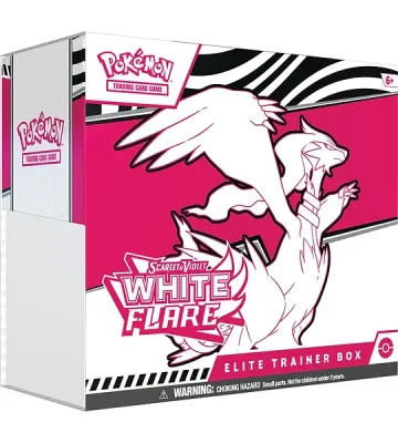 SJ Pokemon White Flare Elite Trainer Box Nueva ETB