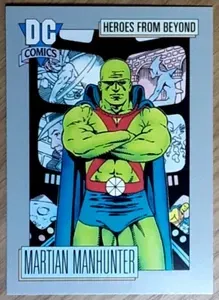 1992 DC Comics Card 121 MARTIAN MANHUNTER