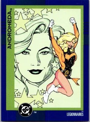 Andromeda #92 1993 SkyBox DC Cosmic Teams Card