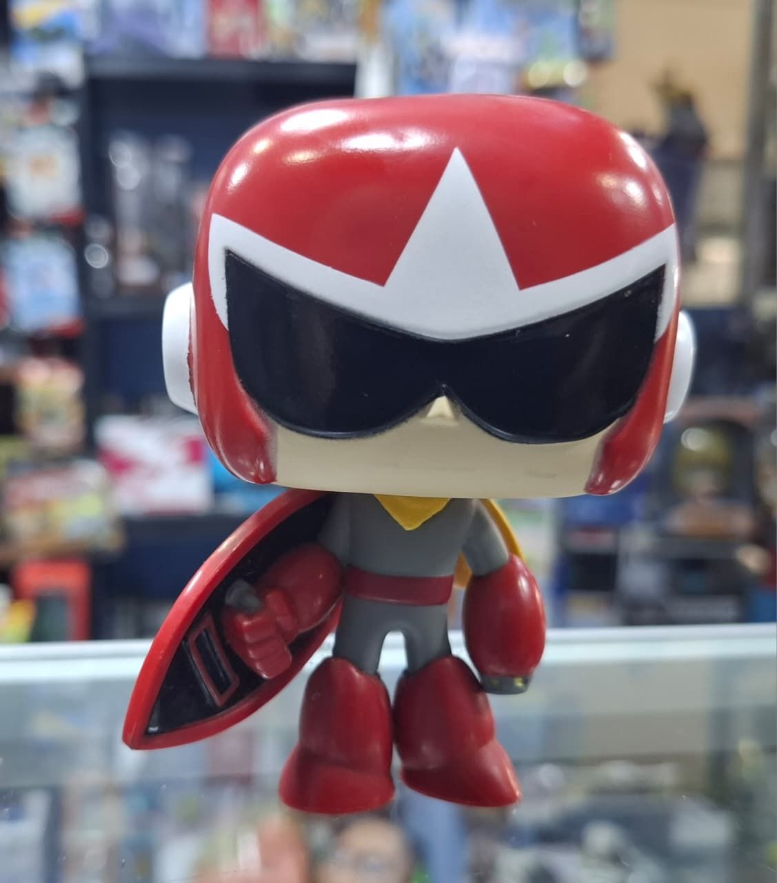 SJ2 Proto Man Figura Funko Pop Megaman
