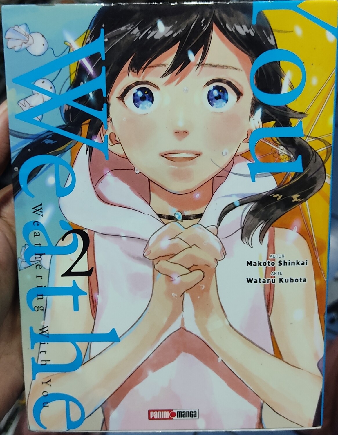 SJ2 Weathering With You Manga Volumen 2 Espanol Panini