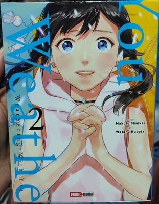 SJ2 Weathering With You Manga Volumen 2 Espanol Panini