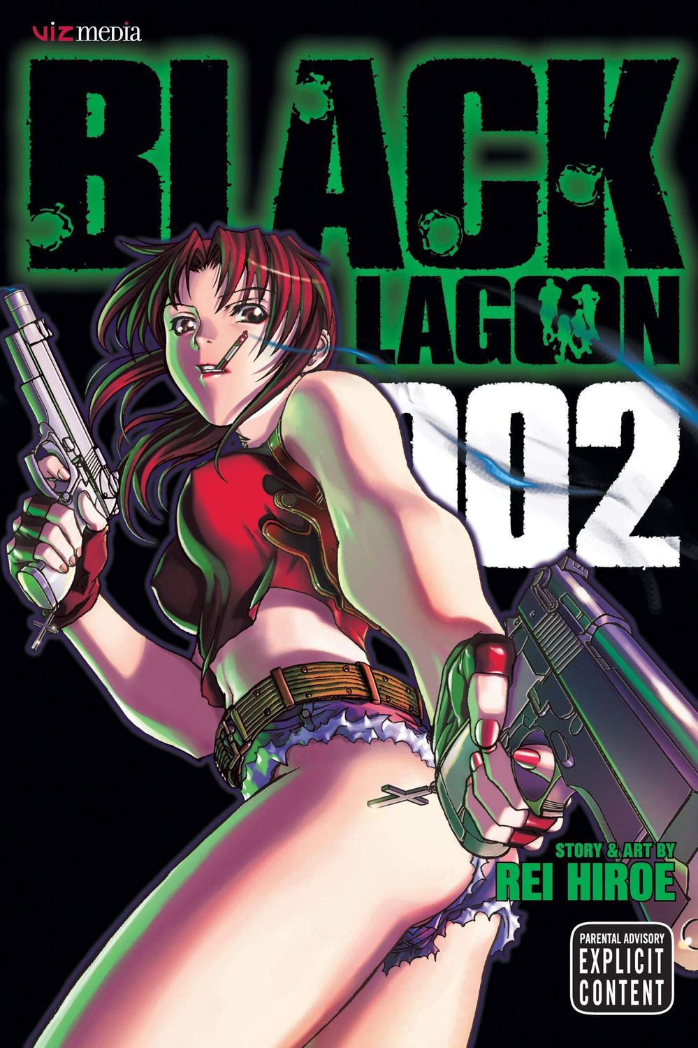 SH1 Black Lagoon Manga Volumen 2 Ingles